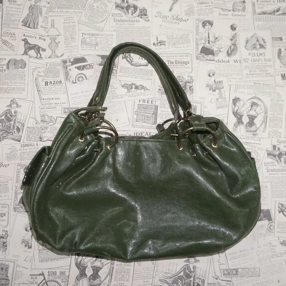 Vintage Y2K American Vintage Accessories cool abstract green